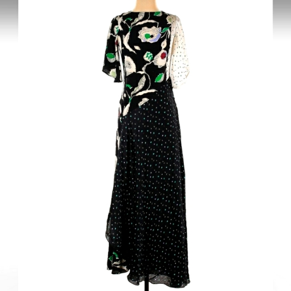 Jason Wu silk maxi open back gorgeous size 2 bow and tie detail